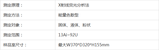 能量散射型X荧光分析仪 SHIMADZU EDX-GP